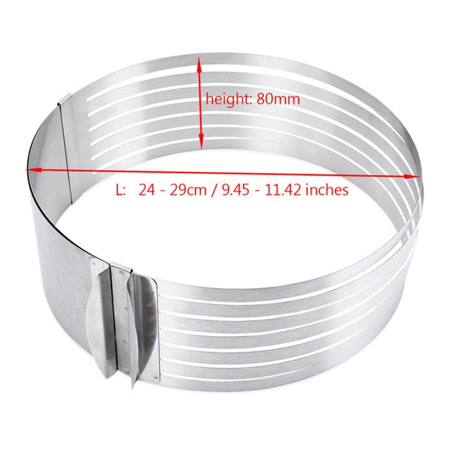 Stainless Steel Round Cake Slicer