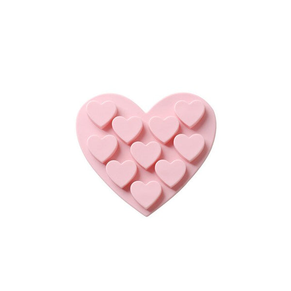 Heart Shaped Silicone Chocolate Mold