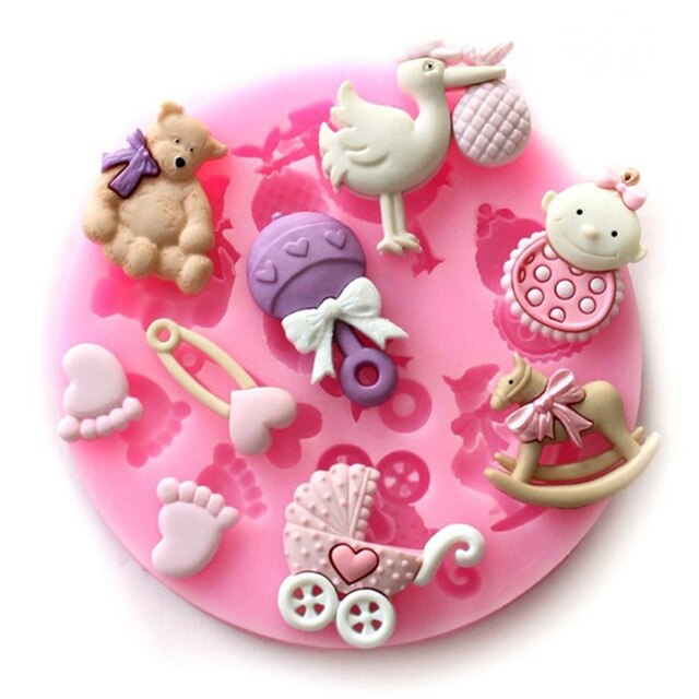 Creative 3D Silicone Mold For Cake Decoration