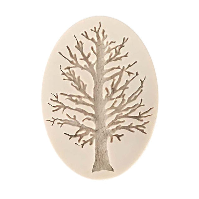 3D Tree Silicone Fondant Mold