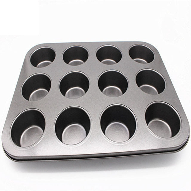 12 Cup  Cupcake Pan Muffin Tray