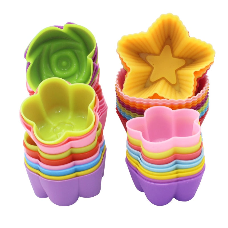 Silicone Mini Cupcake Cups