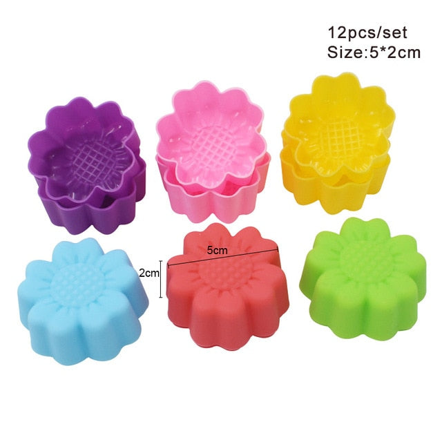 Silicone Mini Cupcake Cups