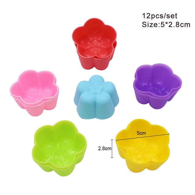 Silicone Mini Cupcake Cups